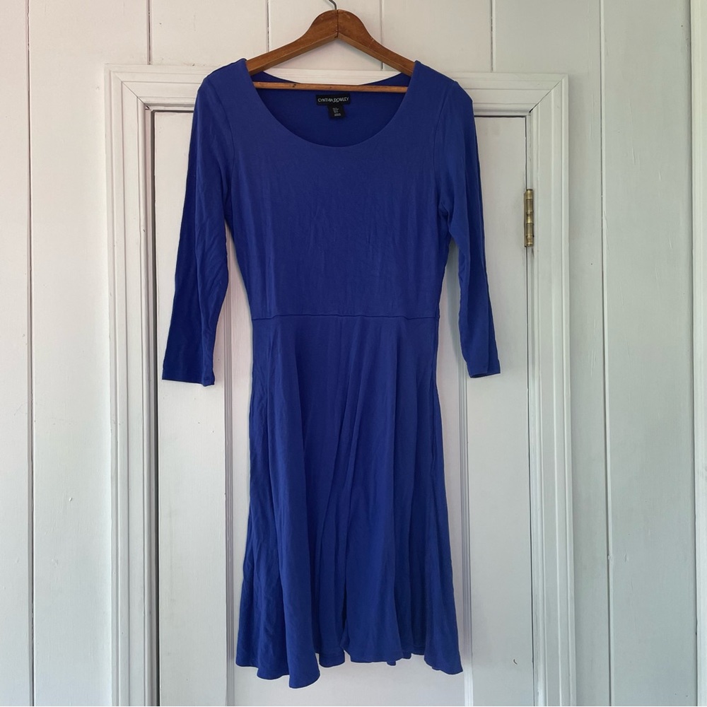 ⭐️ Cynthia Rowley Blue Dress Size Small